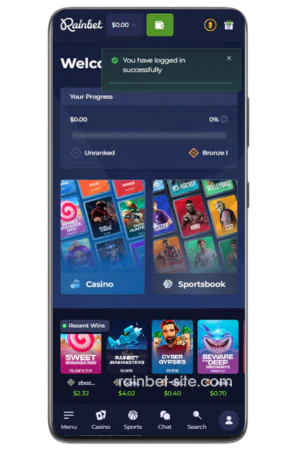 Access Your Account Rainbet