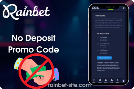 Rainbet no deposit promo code alternatives