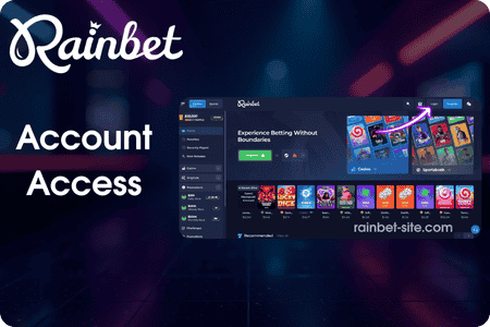 Rainbet account access guide