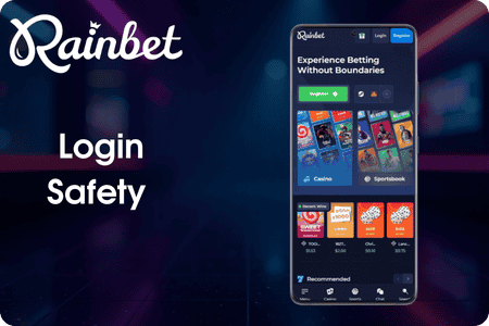 Login safety tips Rainbet